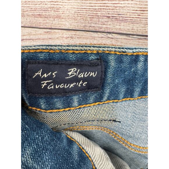 Scotch & Soda Skim Slim Jeans Mens 32x30 Blue Medium Wash Denim AMS Blauw - Picture 8 of 13